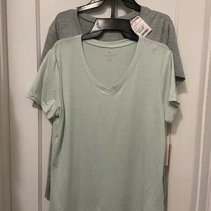 Danskin workout shirts -set of 2